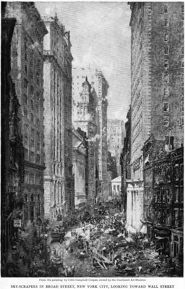 Lower Manhattan in 1909