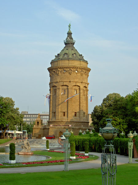 beautiful water tower