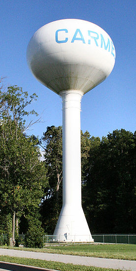 water tower golf ball picture