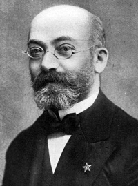 Esperanto inventor Ludovic Zamenhof